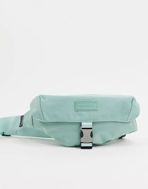 Consigned Small Clip Front Pocket Bumbag | ASOS (Global)