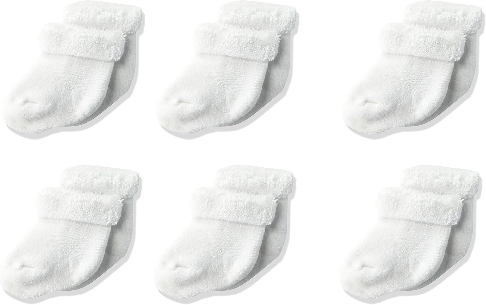 Gerber baby-girls 6-pair Sock | Amazon (US)