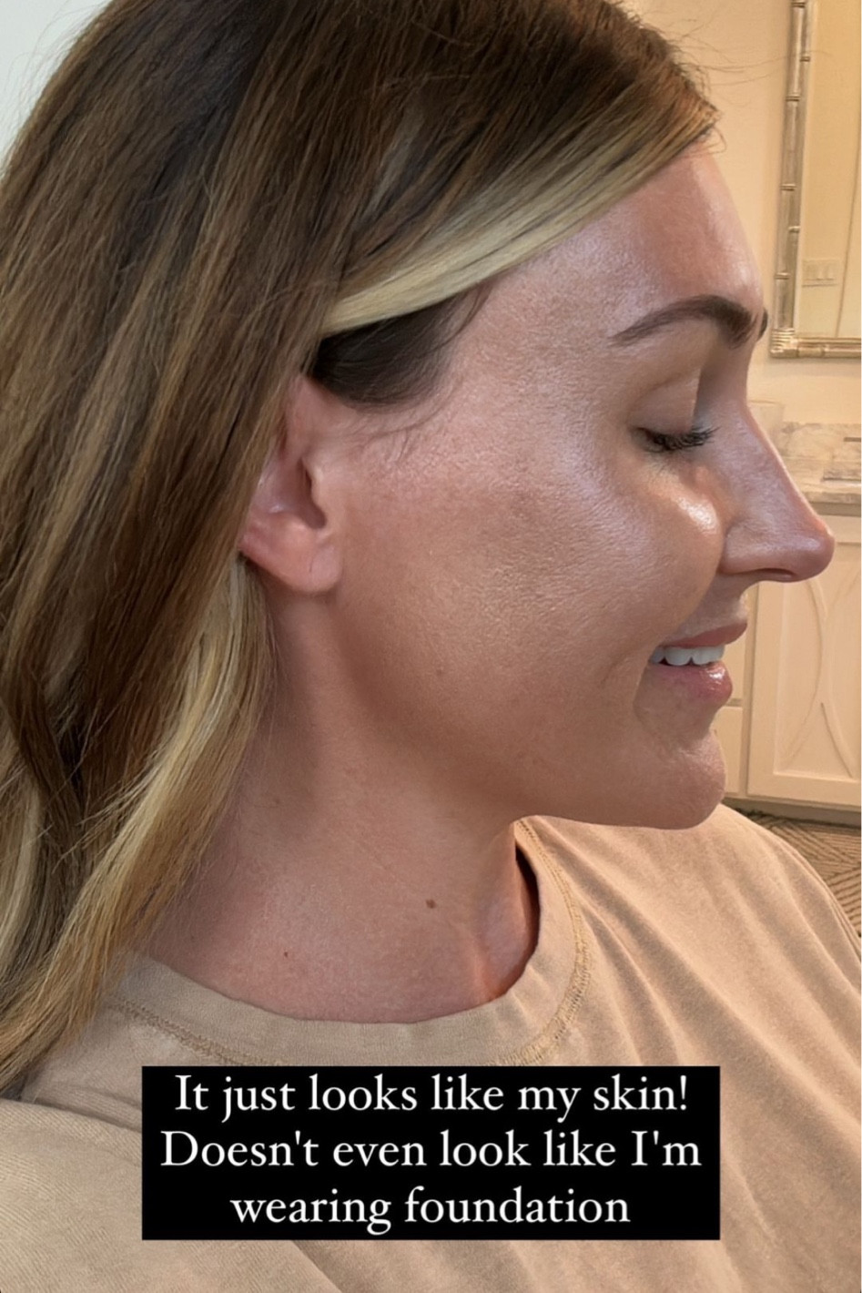 Idk what they put in this but it is MAGIC ✨ under $20 and adds the prettiest glow! Wearing only this with no other products + no filter 😍 it’s so pretty! 

#makeup #drugstoremakeup #beautyfind #amazonbeauty #makeupfavorite 

#LTKBeauty #LTKStyleTip #LTKFindsUnder50