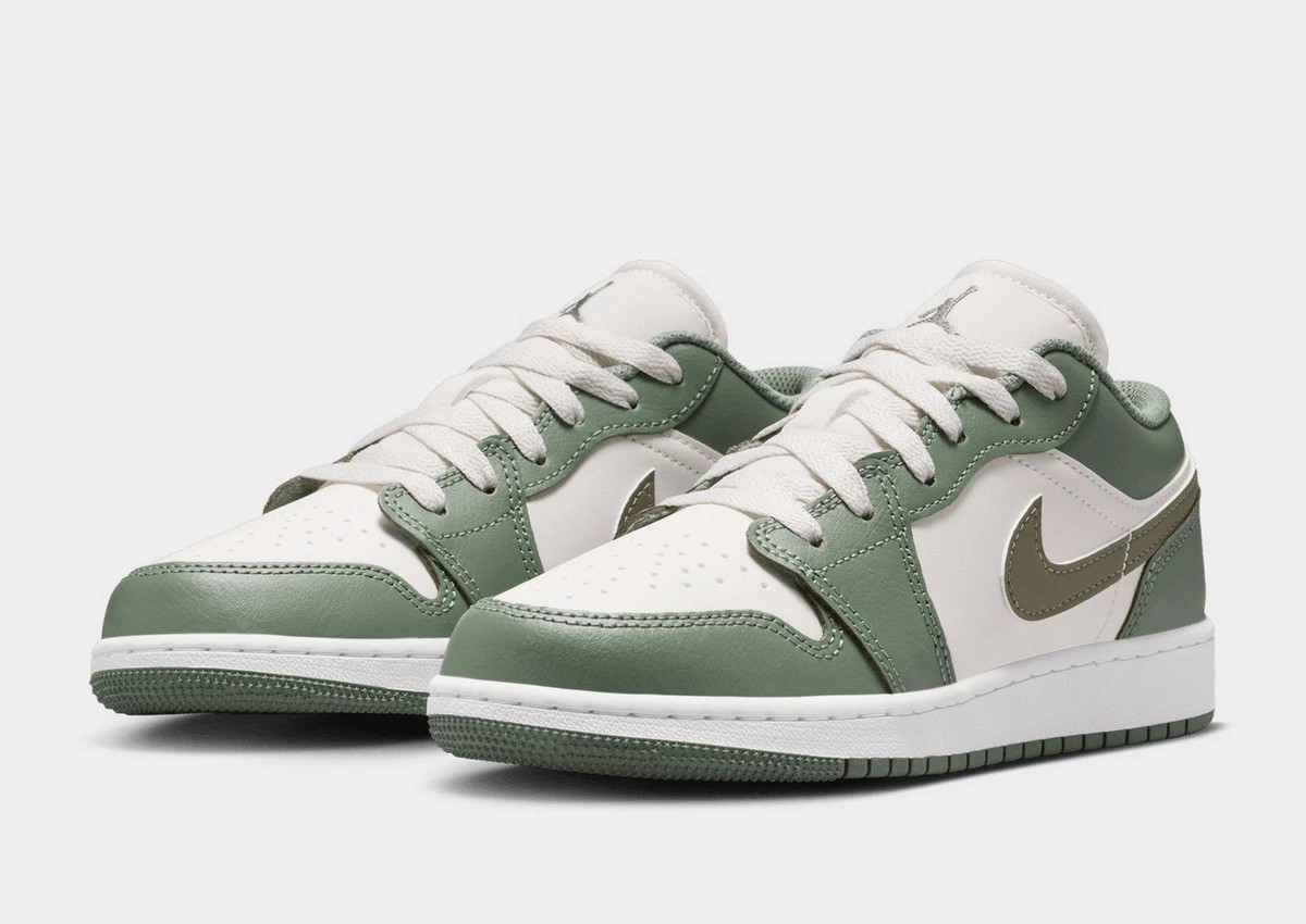 Jordan Aj 1 Lo Bg Grn/wht/olv | JD Sports (AU)