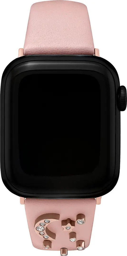 Celestial Leather 20mm Apple Watch® Watchband | Nordstrom