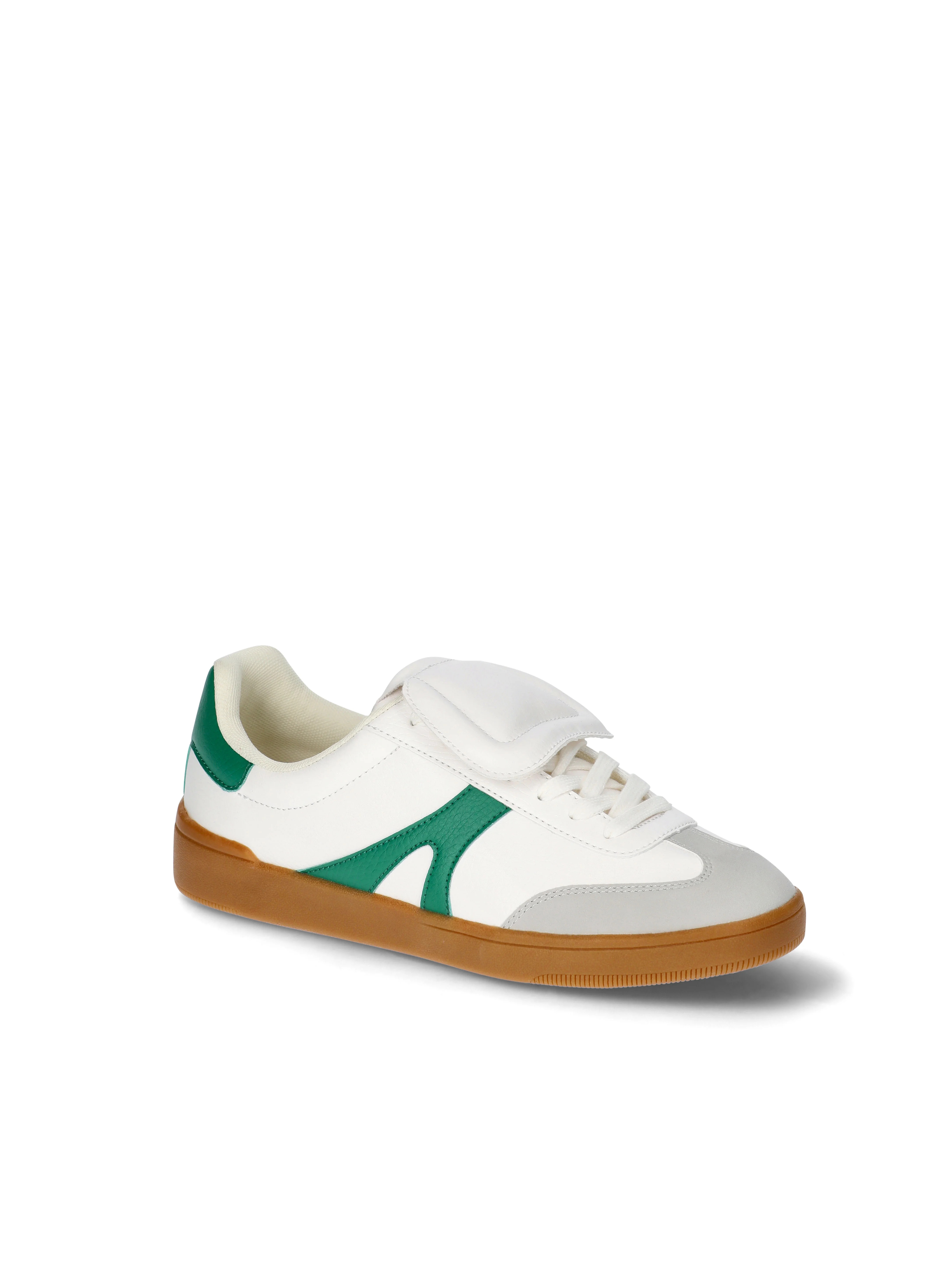 No Boundaries Women's Foldover Lace-Up Sporty Sneakers | Walmart (US)