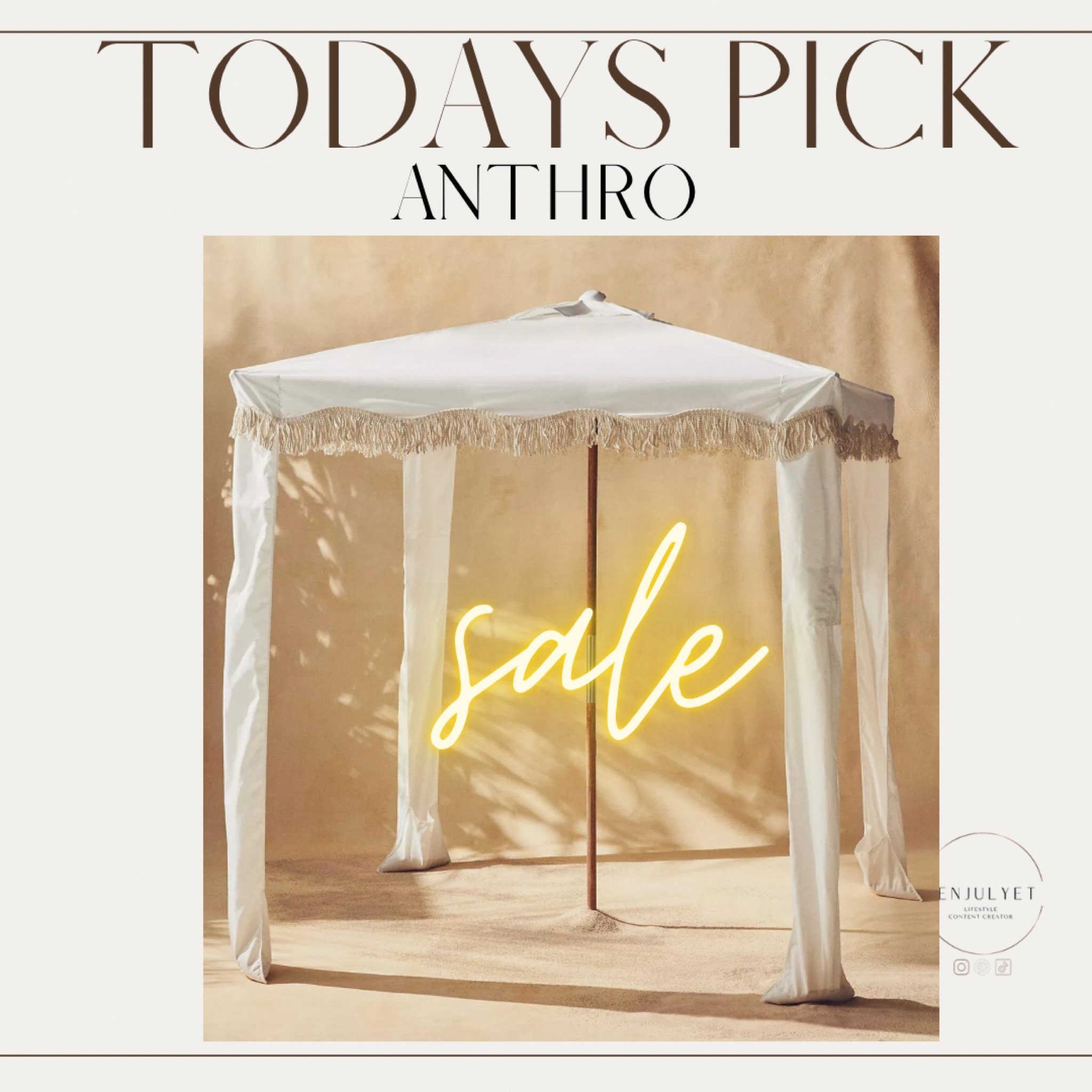Get ready for spring and summer with this beautiful boho cabana from Anthropology! It’s on SALE!

Beach, vacation, pool, accessories, sun, shade 

#LTKhome #LTKSeasonal #LTKSale