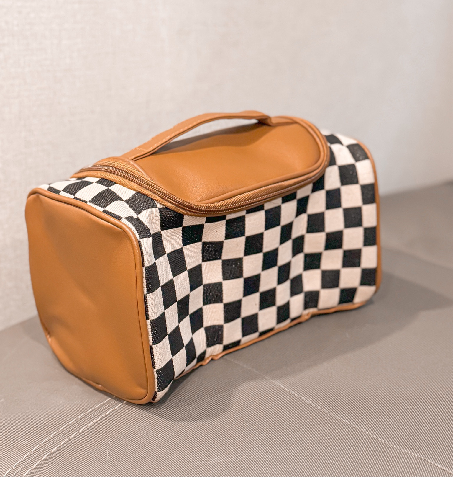 Cute checkered makeup bag!

#LTKU #LTKStyleTip #LTKBeauty