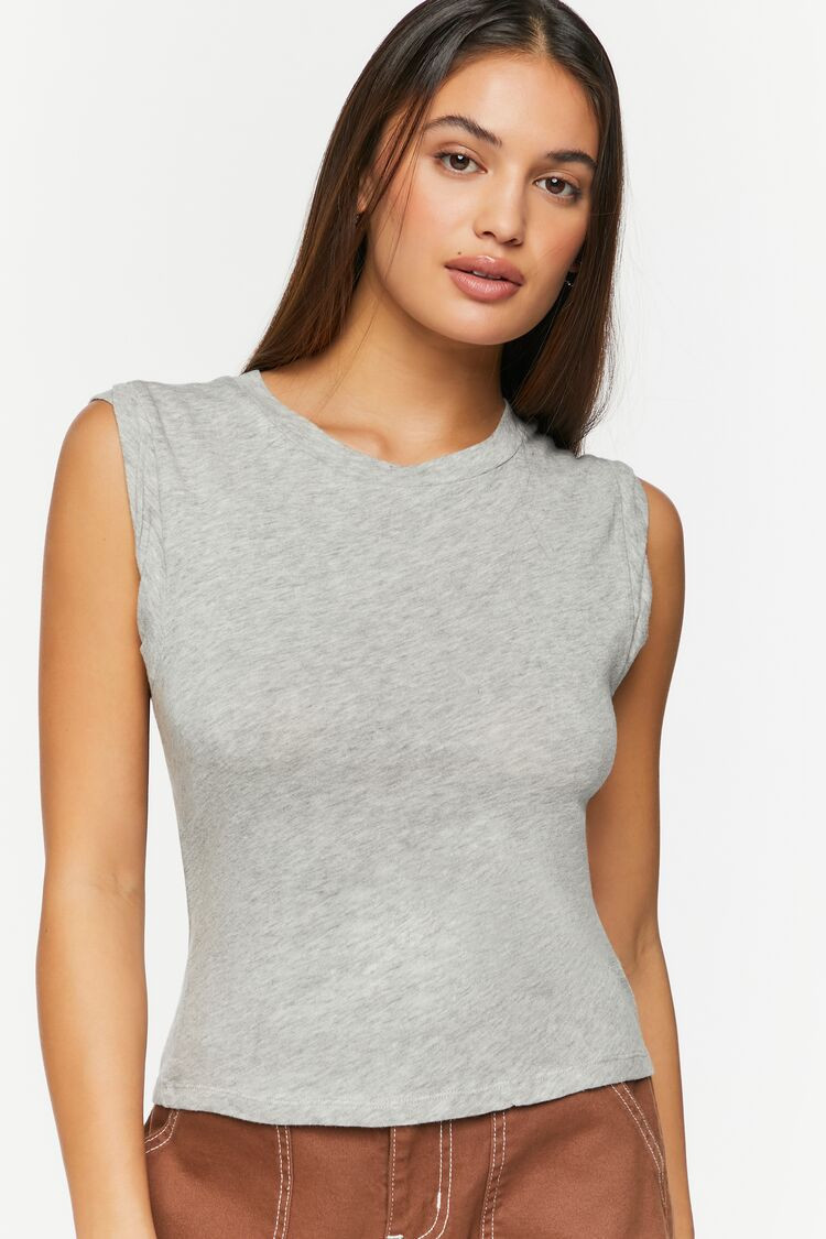 Heathered Muscle Tee | Forever 21 (US)