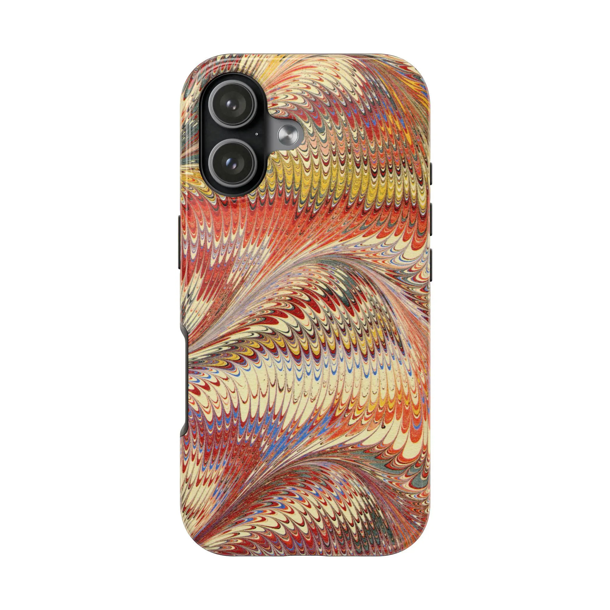 Marbled Swirl Tough Phone Case - Red Rust Orange Fall Colors, Dual Layer, Protective Phone Cover, Durable Smartphone Case. | Etsy (Global)