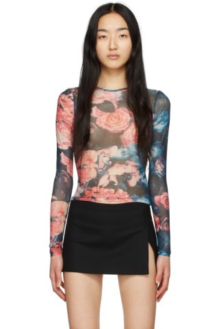 Blue Long Sleeve T-Shirt | SSENSE