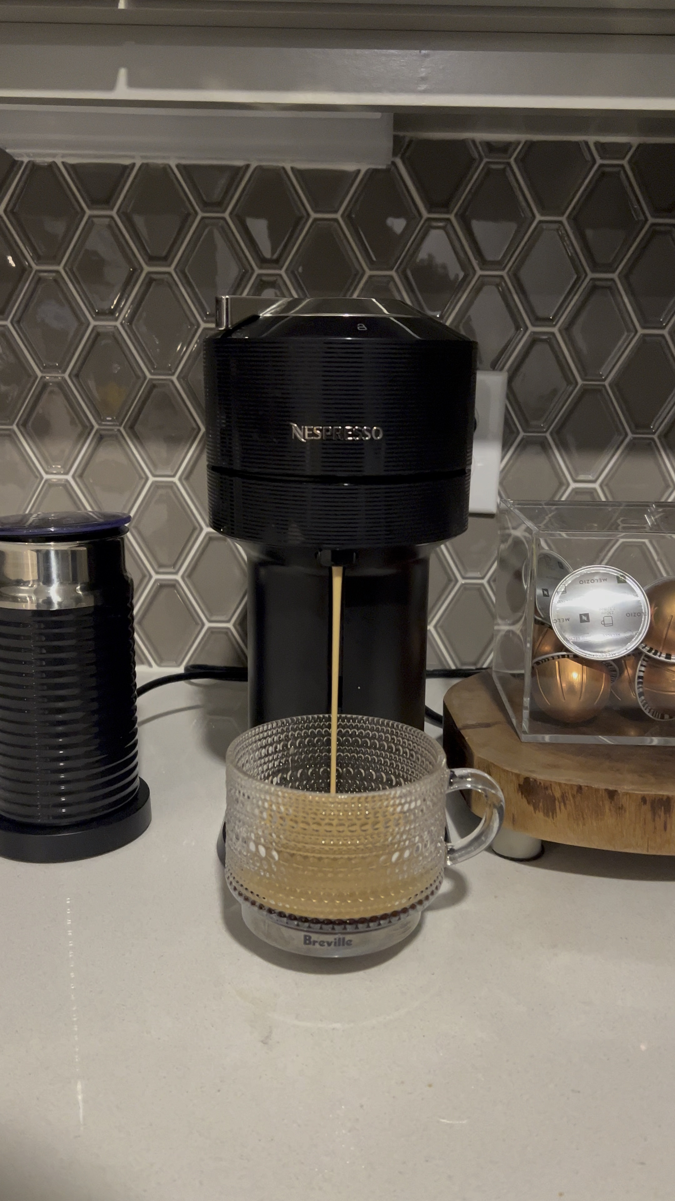Morning espresso to start the day.

#cofeebar #nespresso #coffee #morningroutine 

#LTKHome