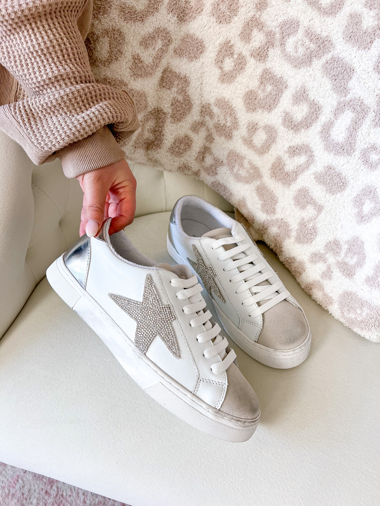Steve Madden star sneakers run tts 


#LTKshoecrush #LTKSeasonal #LTKFind