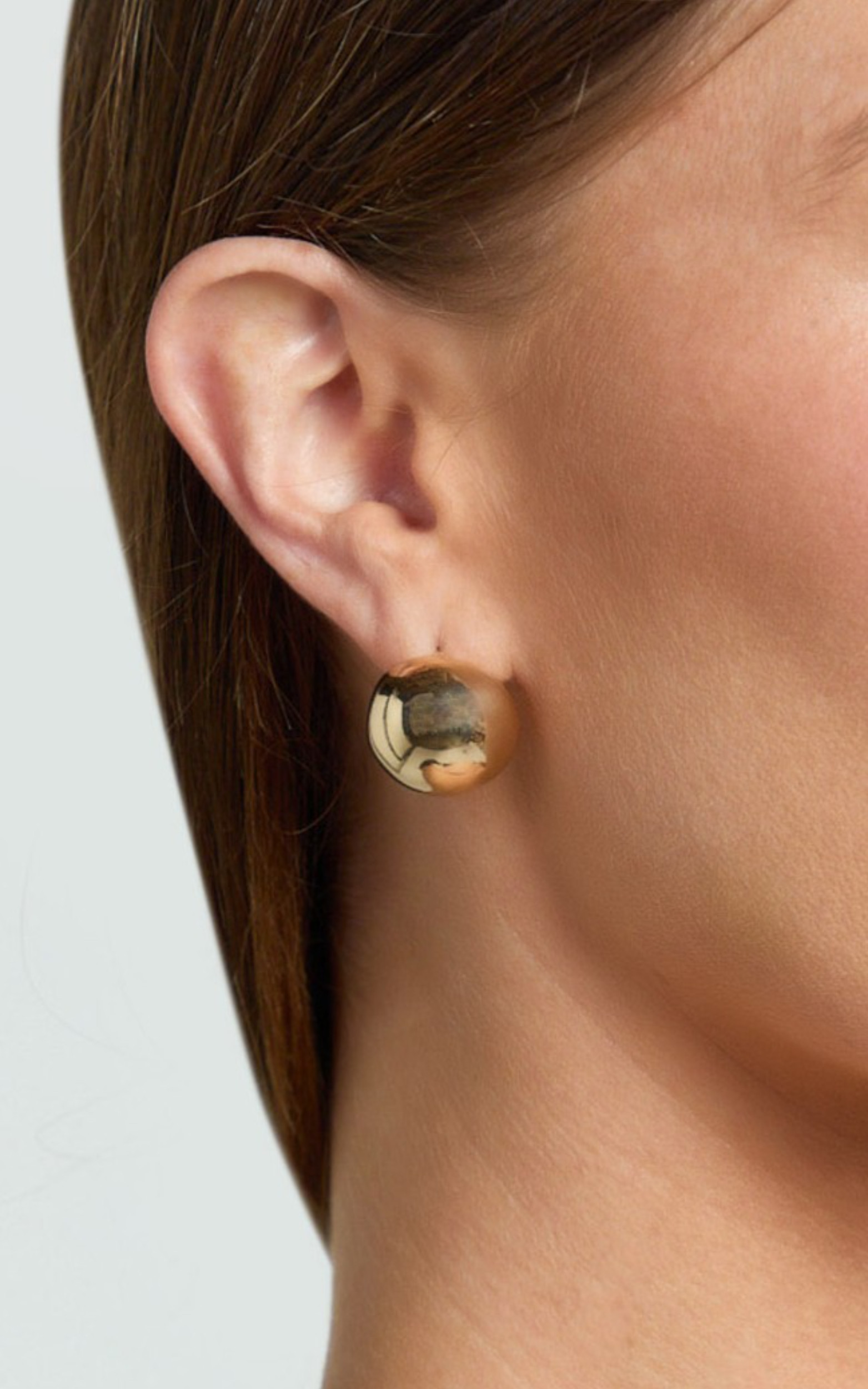 Celeste Circle Stud Earrings in Gold | Showpo (ANZ)