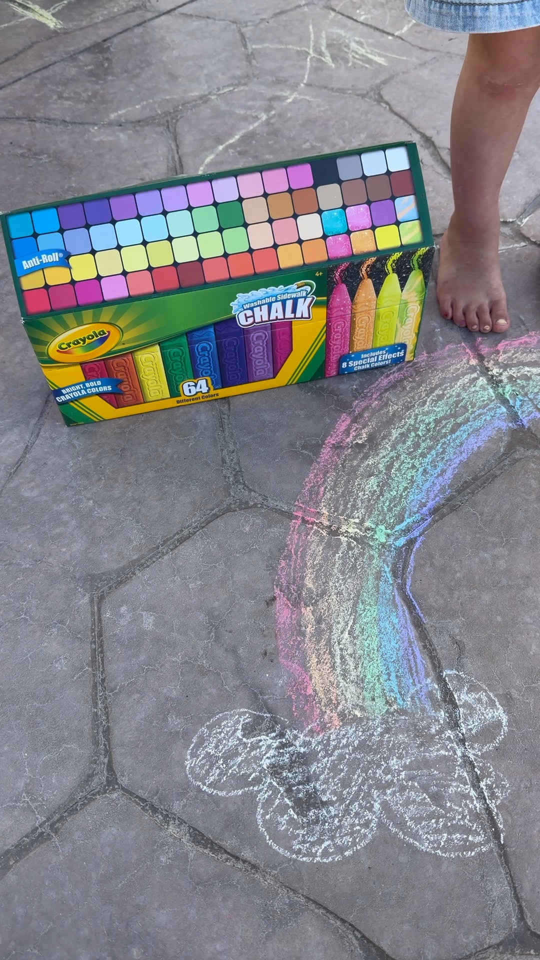 The best bright and colorful sidewalk chalk! 

#LTKKids