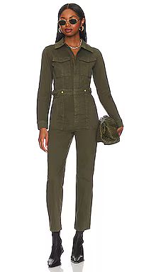 Good American Fit For Success Jumpsuit in Fern002 from Revolve.com | Revolve Clothing (Global)