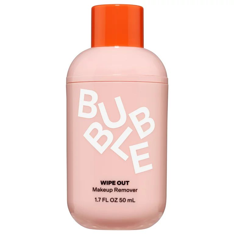 Bubble Skincare Wipe Out Makeup Remover, for All Skin Types, 1.7 fl oz /50ml - Walmart.com | Walmart (US)