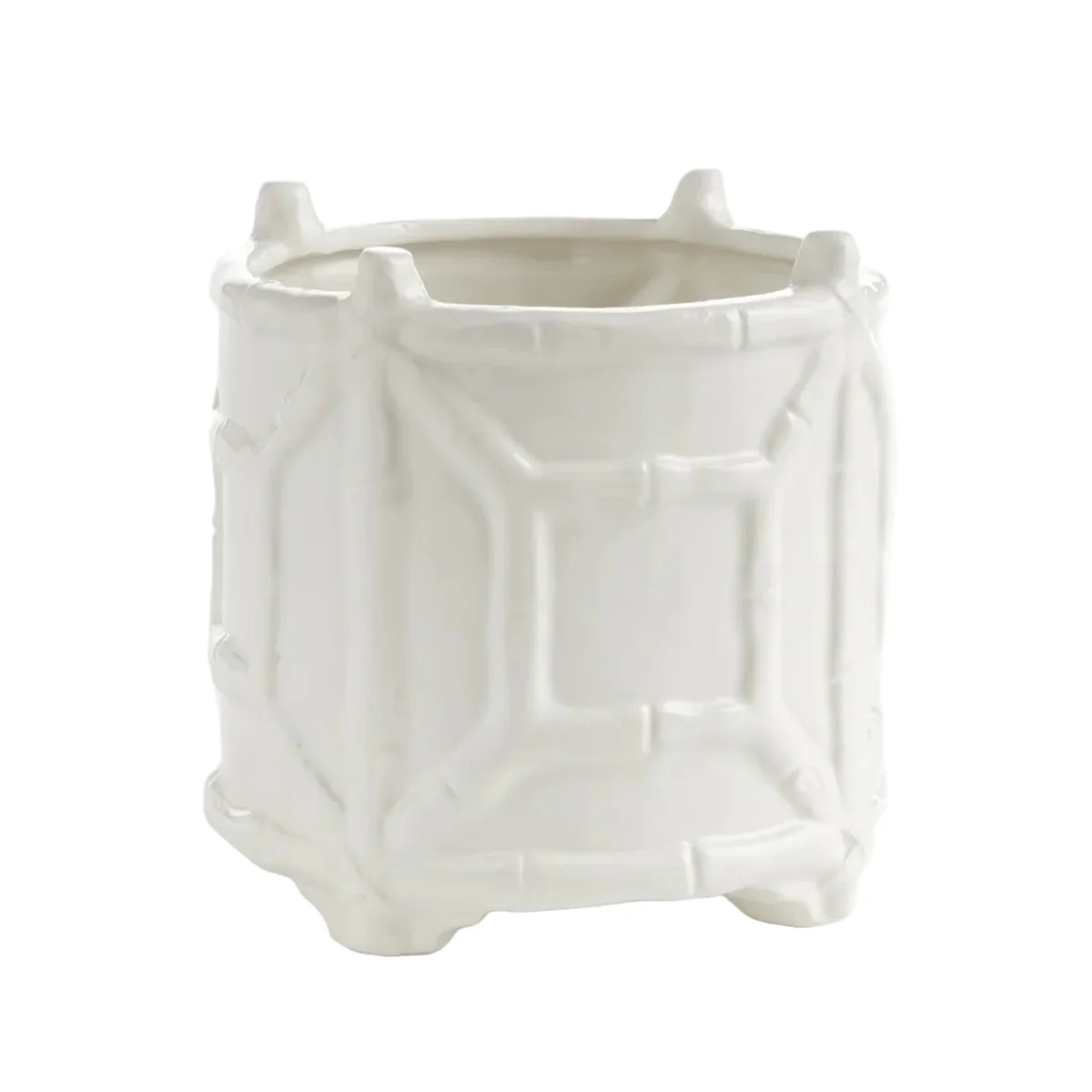 Chinoiserie Round Cachepot Large | The Well Appointed House, LLC