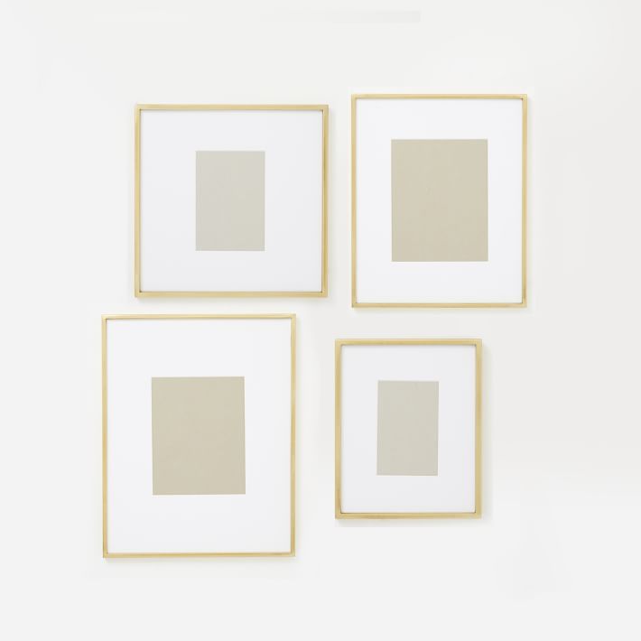 Assorted Size Gallery Frames (Set of 4) | West Elm (US)