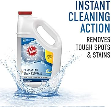 Hoover Oxy Deep Cleaning Carpet Shampoo, Concentrated Machine Cleaner Solution, 116oz Formula, AH309 | Amazon (US)