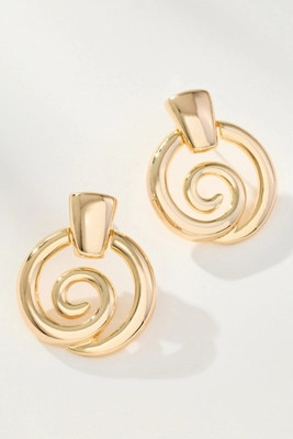 Swirl Post Earrings | Anthropologie (US)