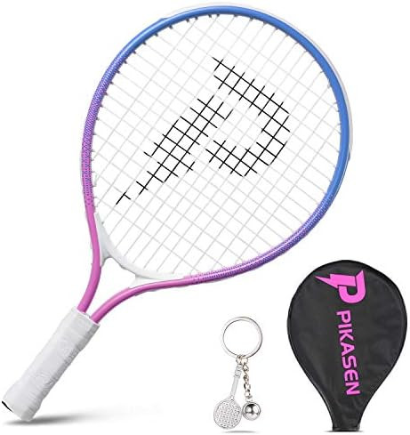 PIKASEN 17" Kids Tennis Racket Best Starter Kit for Kids Age 4 and Under with Shoulder Strap Bag ... | Amazon (US)