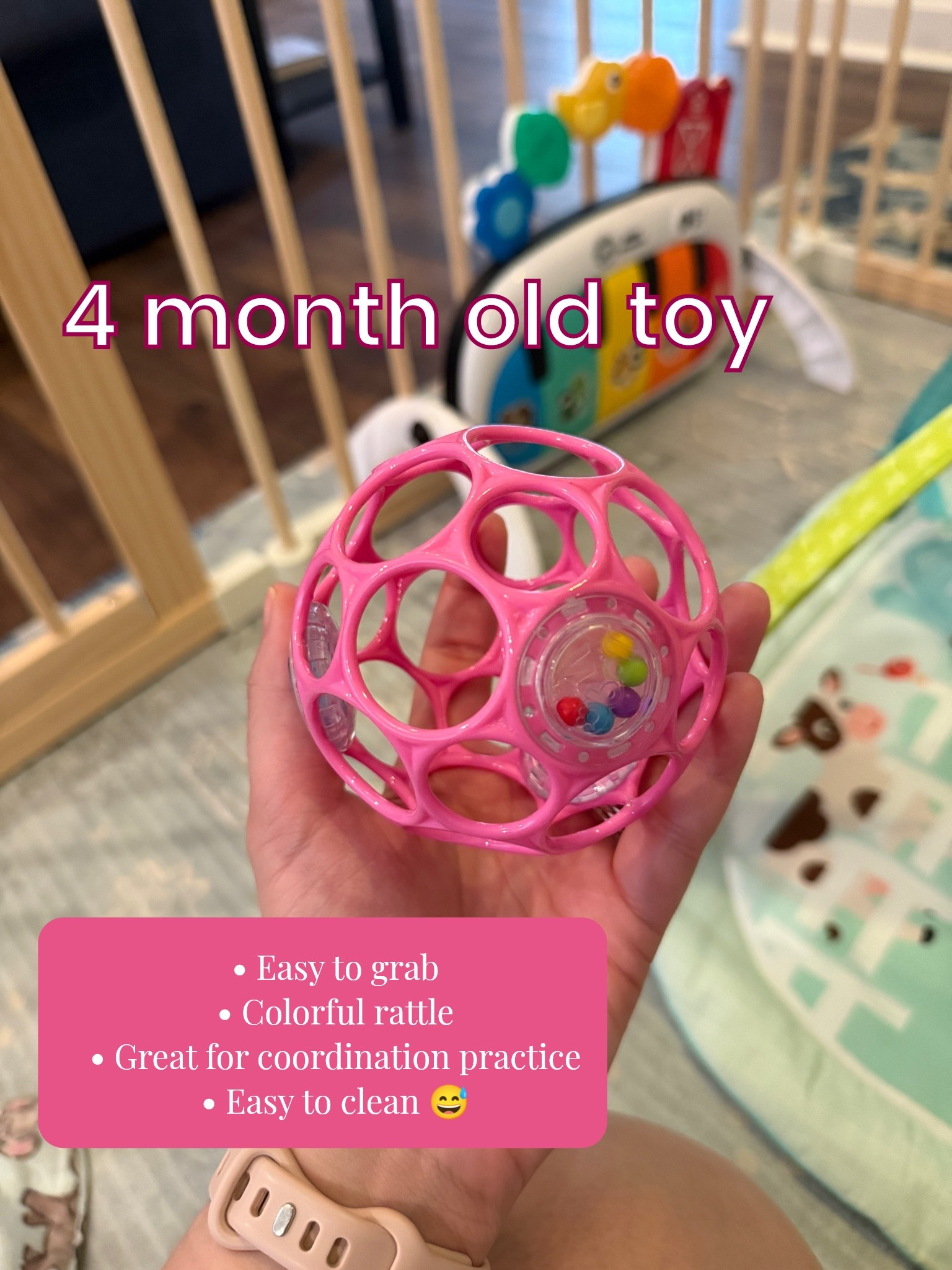 4 month old toy and why we love it 👶🏻

#LTKmomlife #LTKBaby #LTKBump