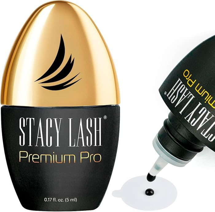 STACY LASH Premium Pro Eyelash Extension Glue 0.17fl.oz/5ml / 0.3 Sec Drying time/Retention – 7... | Amazon (US)