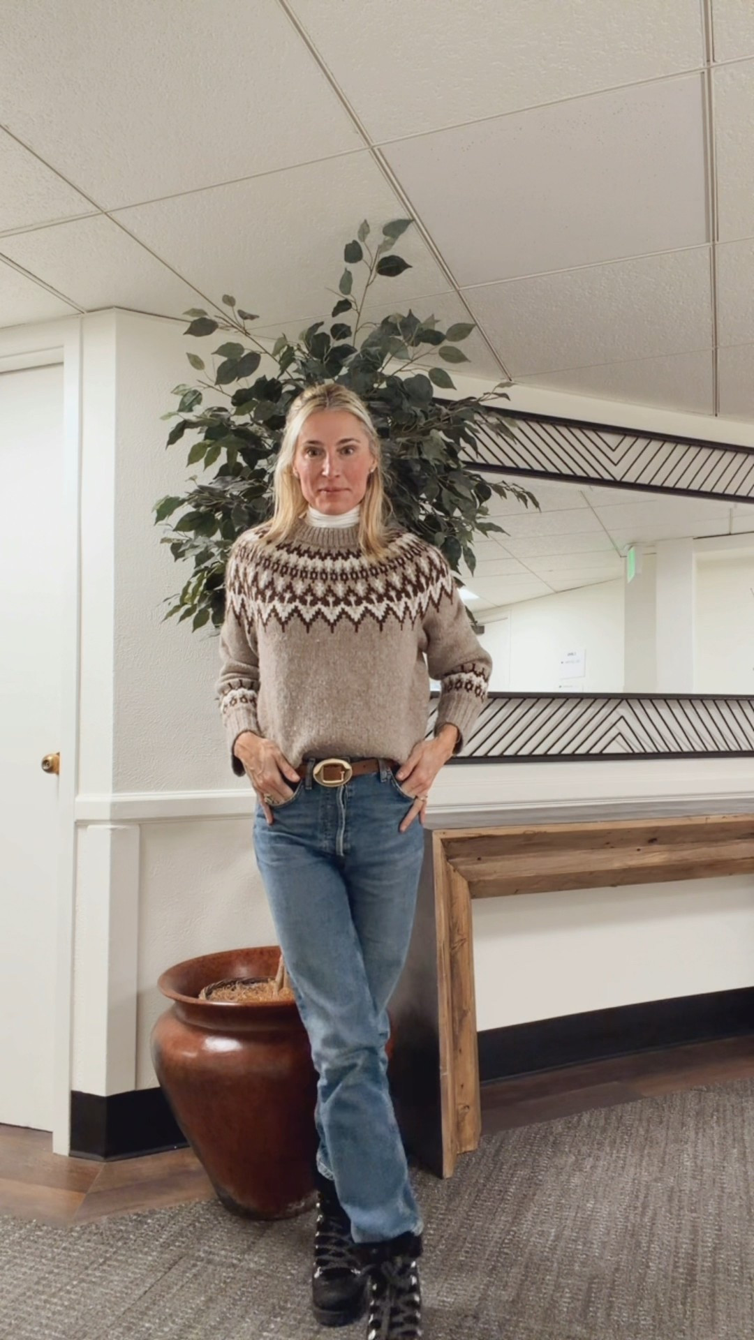 Fair isle sweater 

#LTKSeasonal