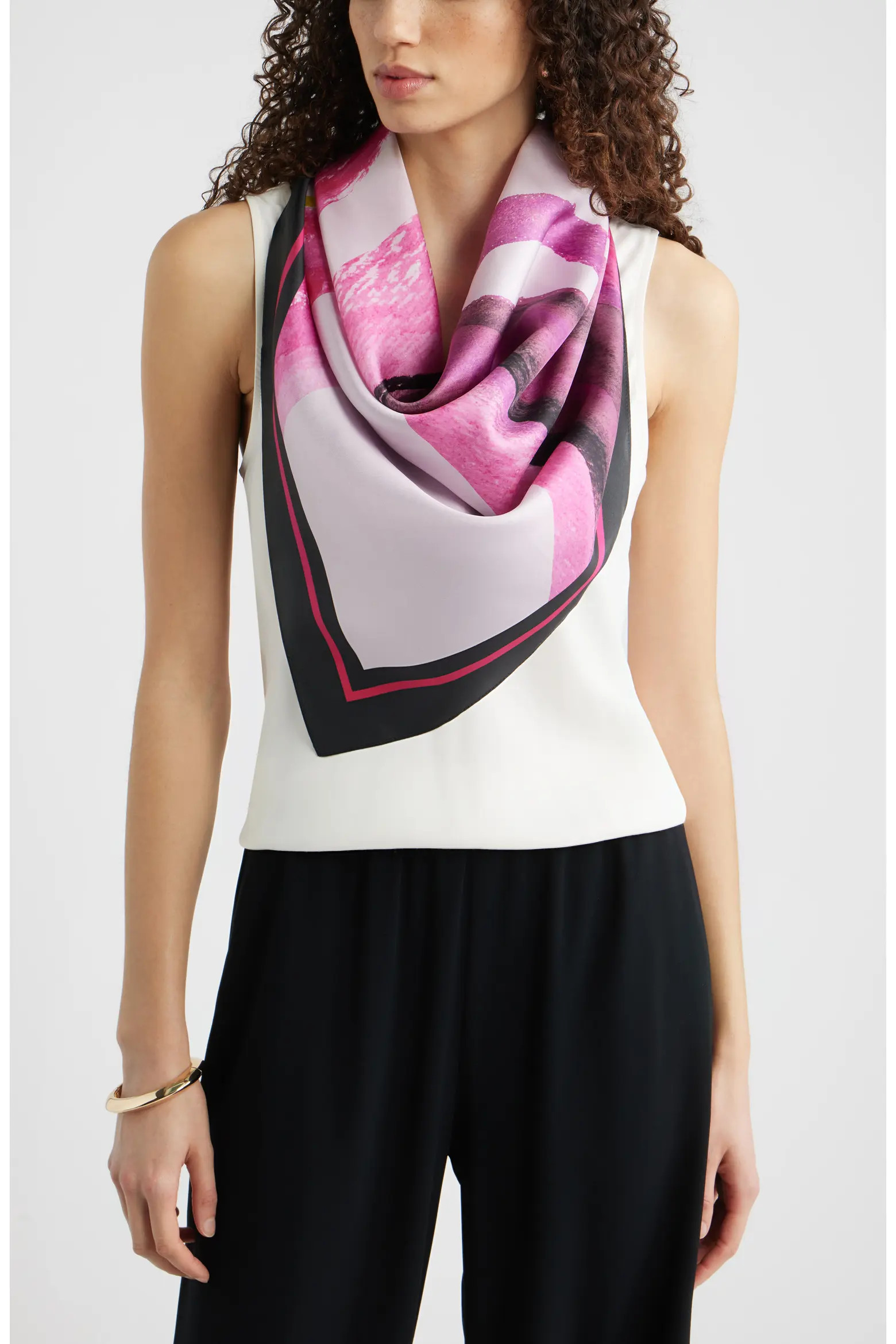 Nordstrom Printed Square Silk Scarf (Women) | Nordstrom | Nordstrom