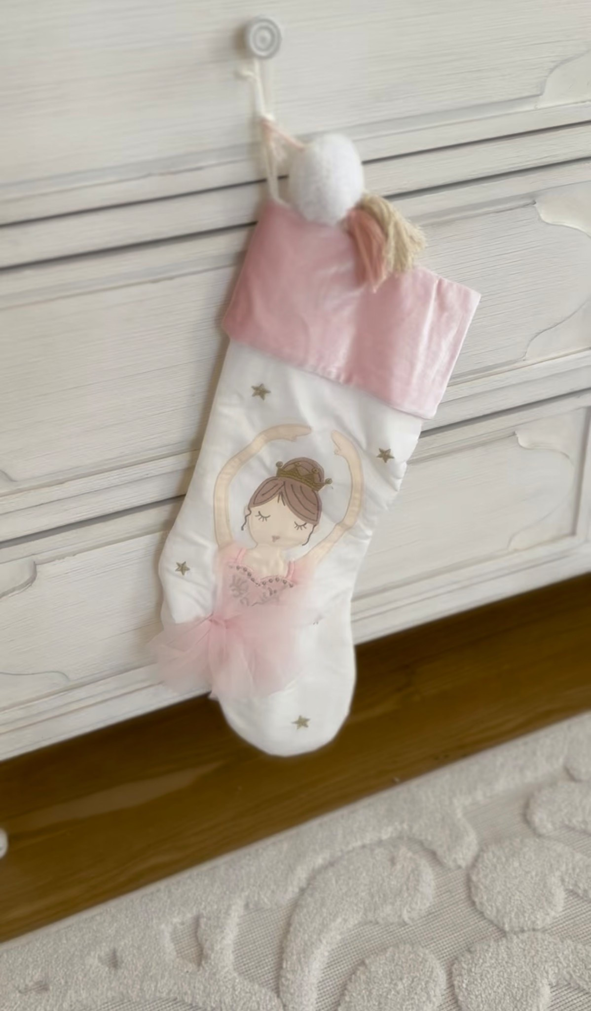 Cutest stocking for baby girl nursery. Cutest little girl stocking! Little girl Christmas bedroom decor.

#LTKHome #LTKHoliday #LTKSeasonal