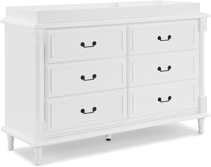 Delta Children Simmons Kids Juliette 6 Drawer Dresser with Changing Top, Greenguard Gold Certifie... | Amazon (US)