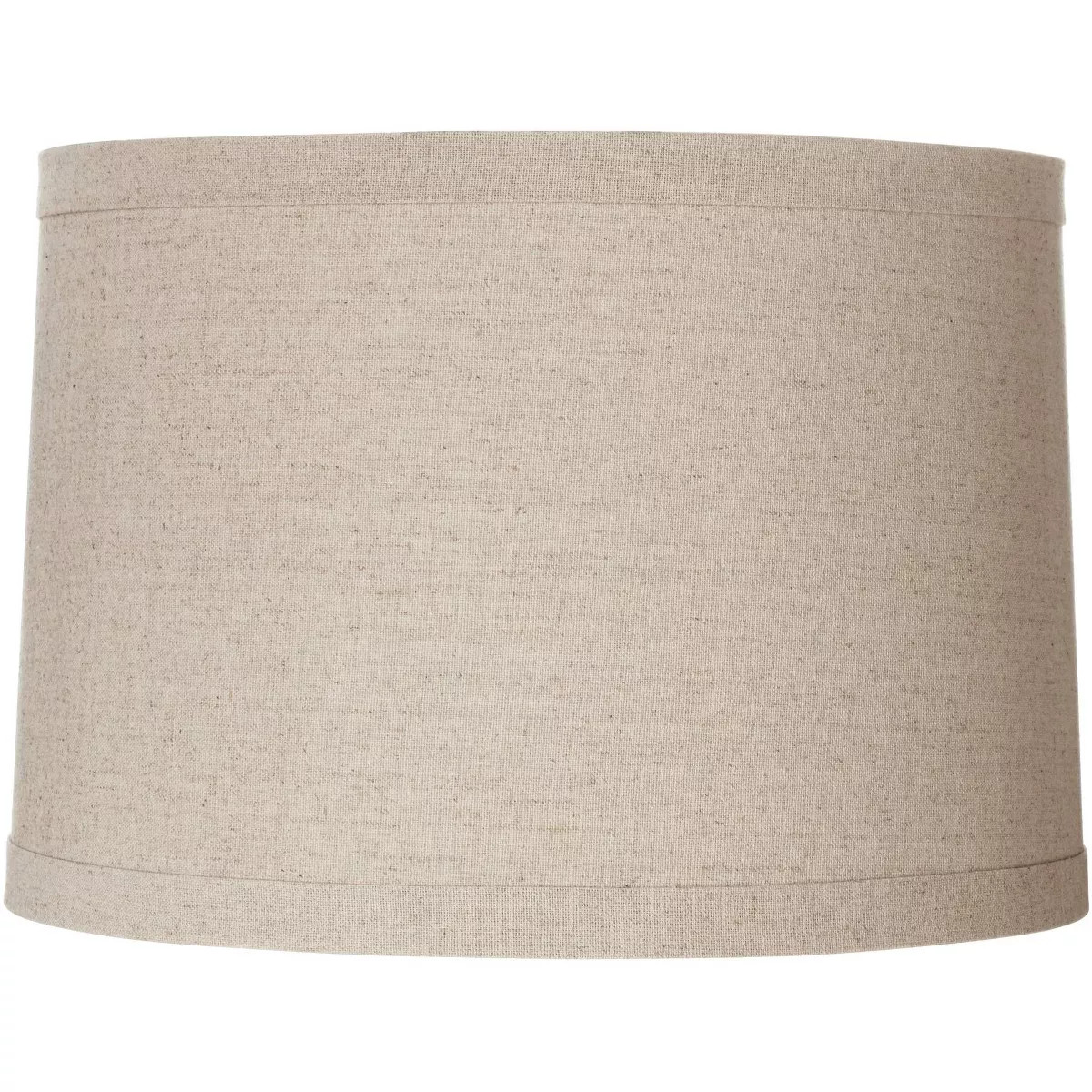 Springcrest Natural Linen Medium Drum Lamp Shade 15" Top x 16" Bottom x 11" High (Spider) Replace... | Target