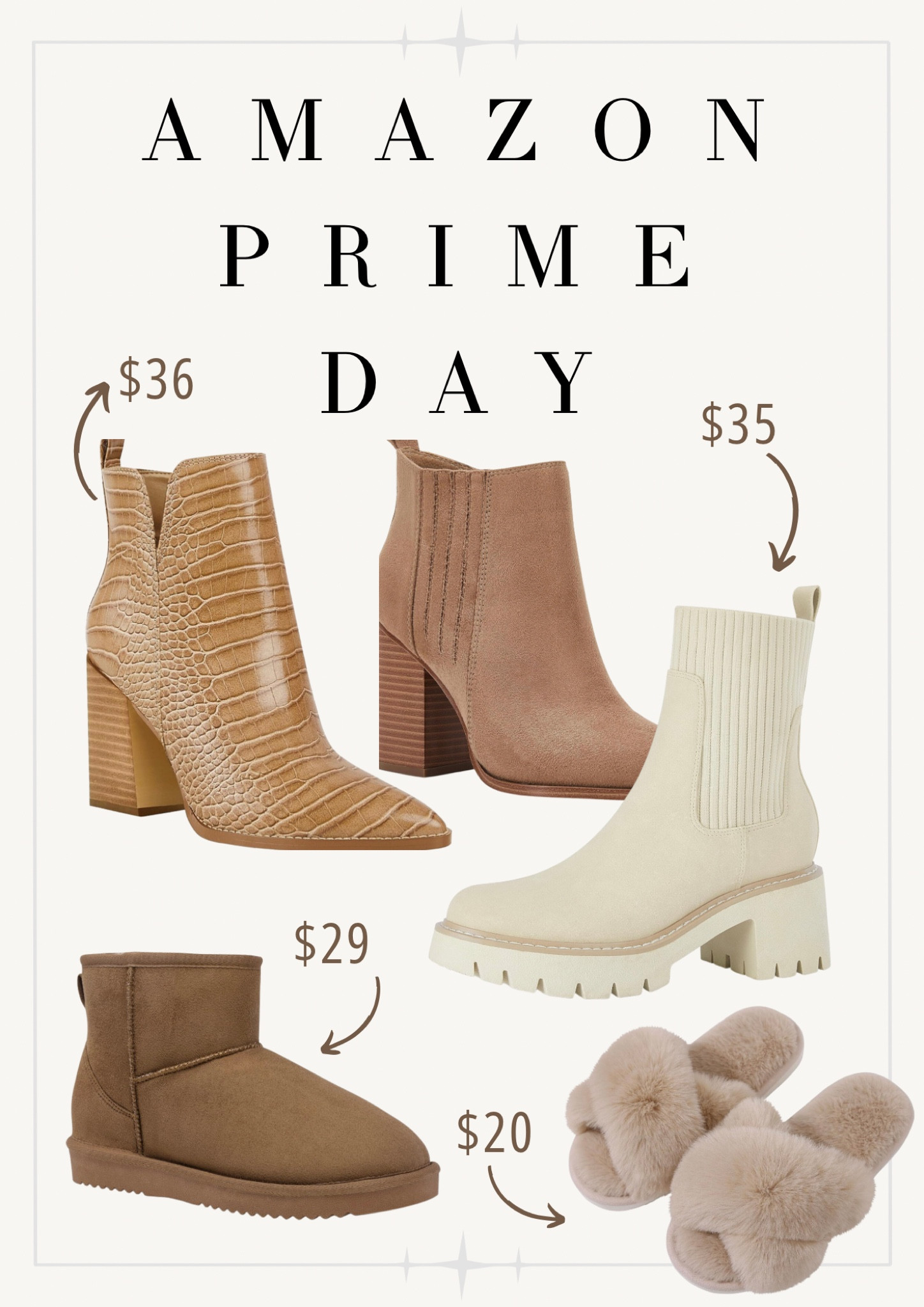 Stock up on fall boots and shop the best deals of the season!



#primeday #amazonfinds #amazon #amazonprimeday #fallfashion #fallboots #amazonboots #amazonfall #womensfashion #pullovers #cardigans #amazonboots 

#LTKHolidaySale #LTKxPrime #LTKfindsunder50