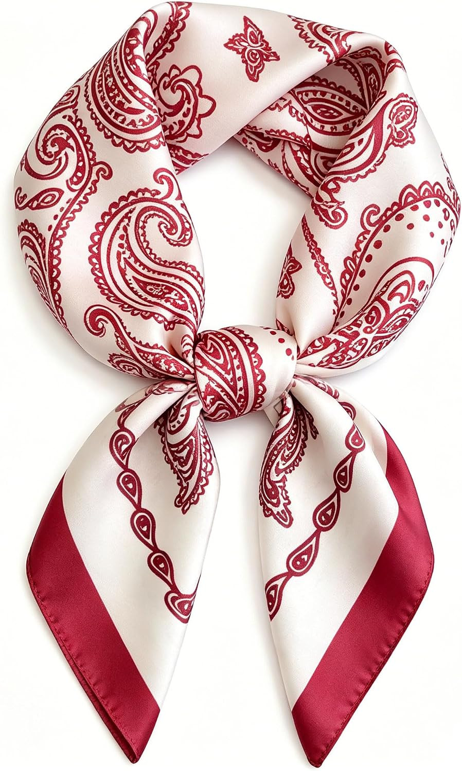 Head Scarf for Women - Hair Scarf Silk Feeling Bandanas 27.5" Square Scarves Printed Neck Satin | Amazon (US)