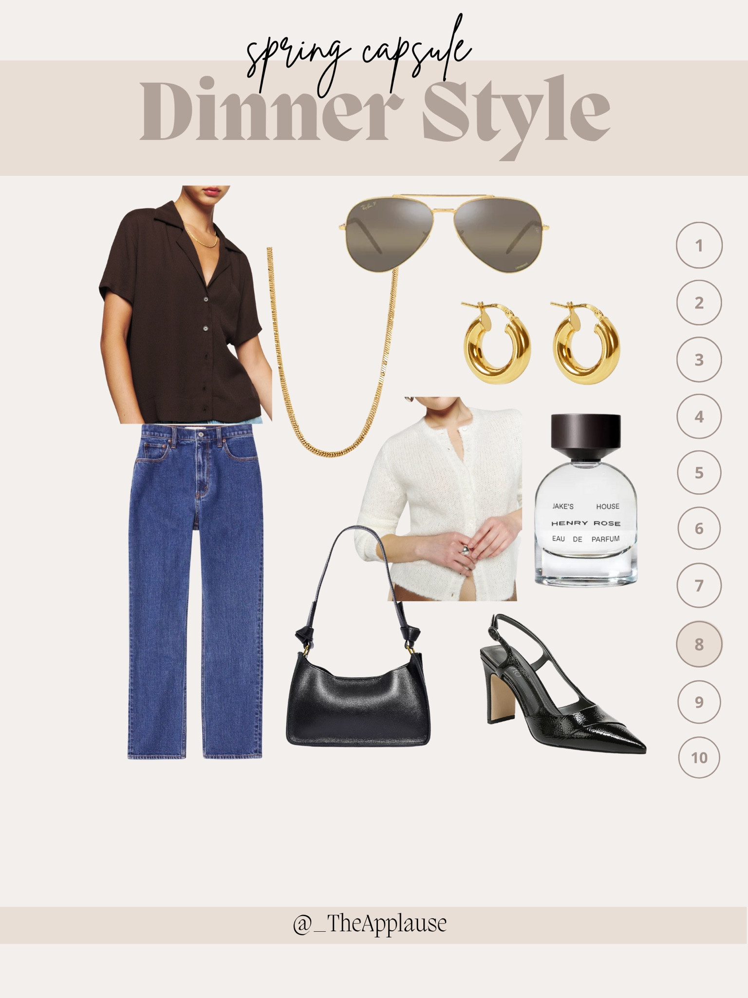 Desk to Dinner // perfect flirty and chic top and denim spring capsule wardrobe staples 

#LTKFind #LTKunder100 #LTKstyletip