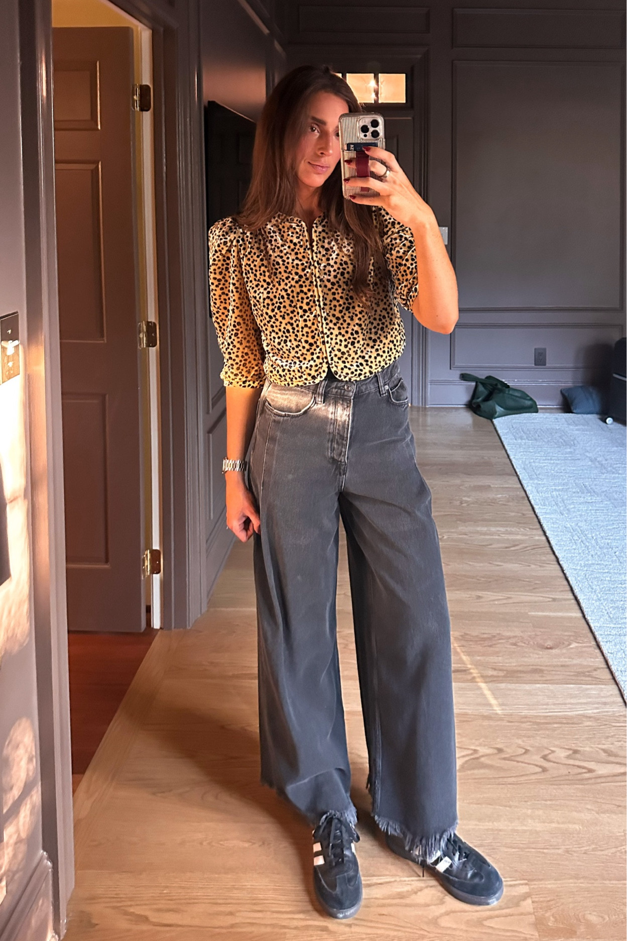 Showing my wild side with this top from & Other Stories (wearing a medium), with slouchy Free People jeans, and my black adidas sambas 


#LTKStyleTip #LTKSeasonal #LTKWorkwear