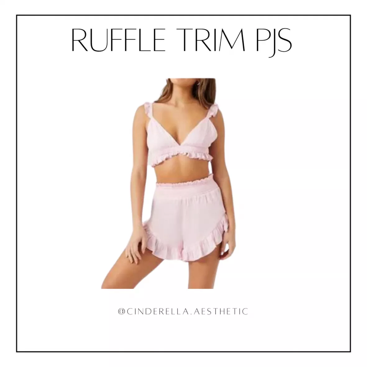 Satin Ruffle-Trim Lounge Bralette curated on LTK
