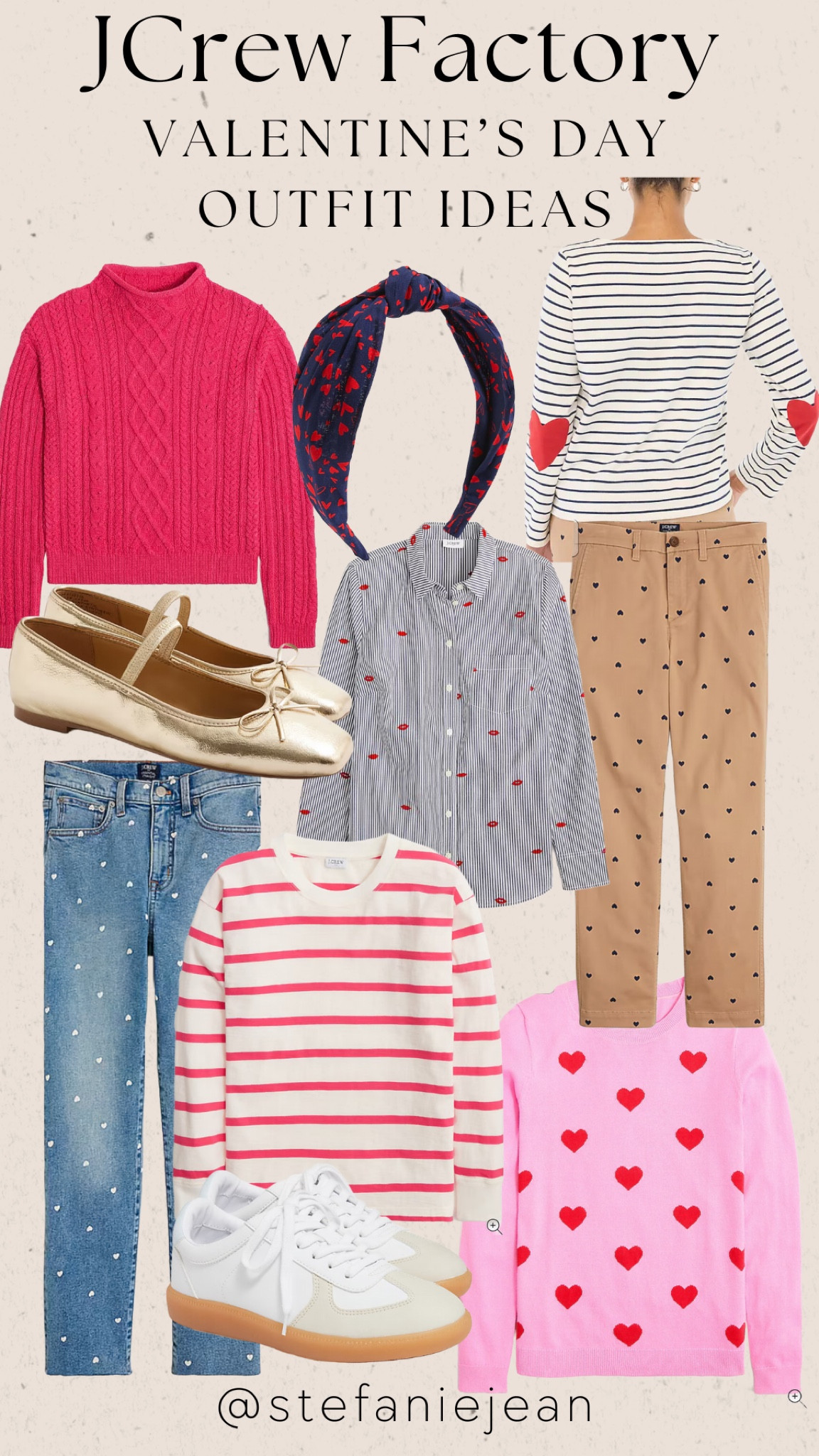 JCrewFactory has the cutest and affordable outfits for Valentines Day 

#LTKSaleAlert #LTKShoeCrush #LTKSeasonal