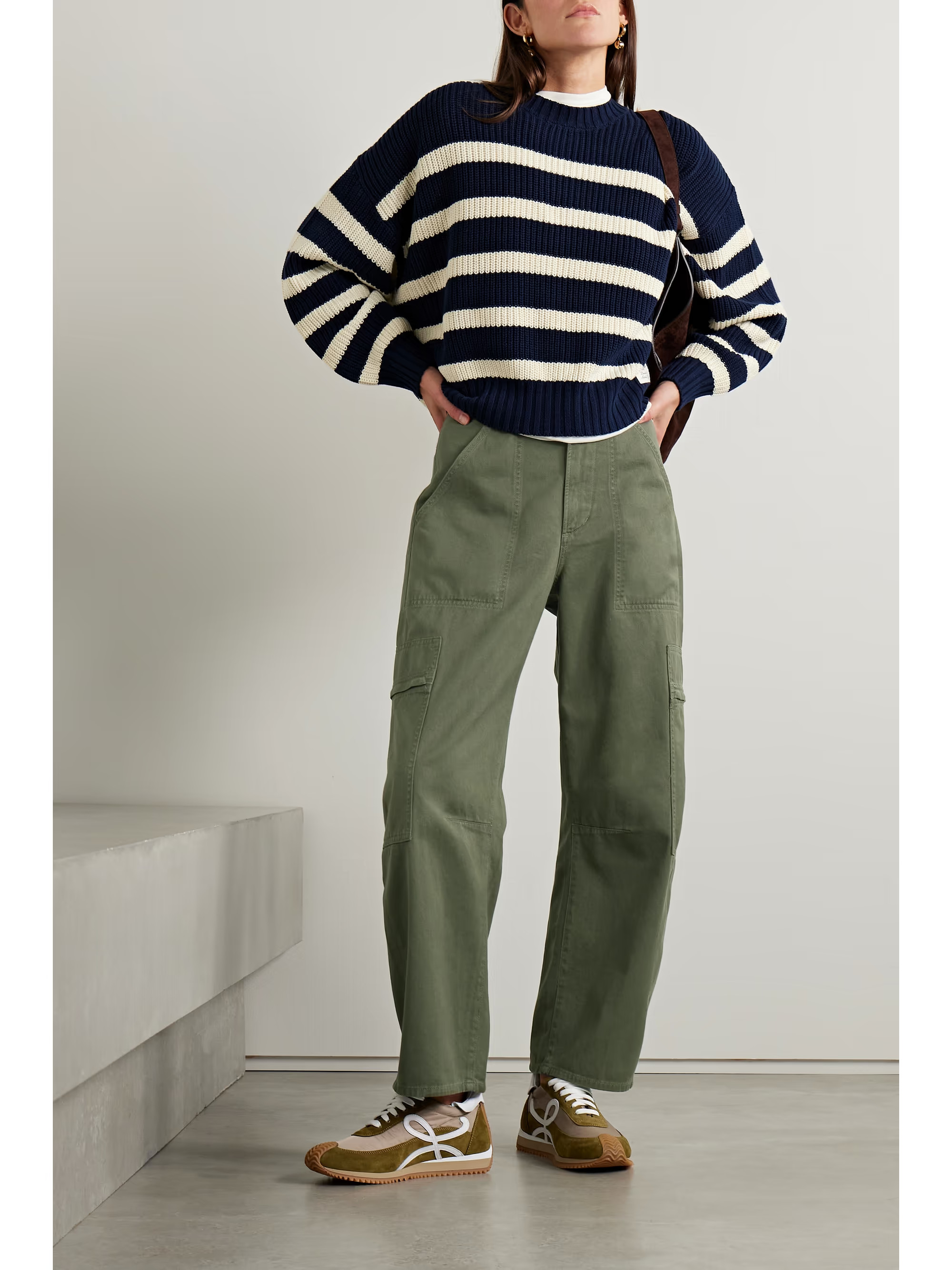 + NET SUSTAIN Marcelle organic cotton cargo pants | NET-A-PORTER (US)