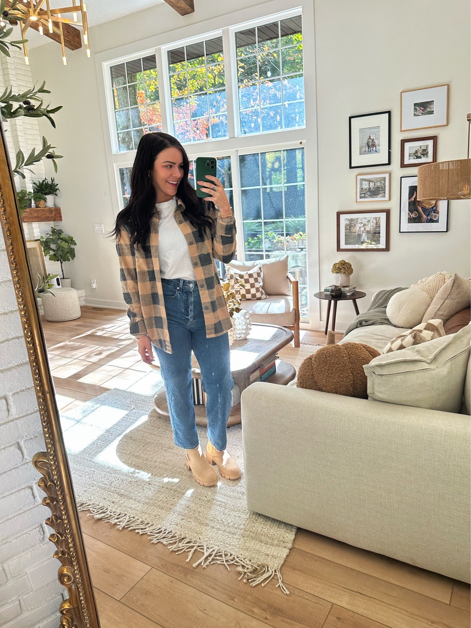 Today’s Fall OOTD 🍁 This men’s flannel is seriously so soft and so comfy!! I’m wearing a men’s medium. #targetootd #targetstyle #fallootd

#LTKSeasonal #LTKunder100 #LTKunder50