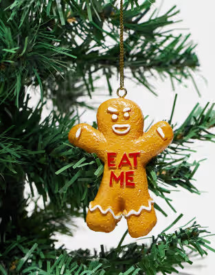 Typo - Décoration de Noël motif bonhomme en pain d'épices | ASOS (Global)