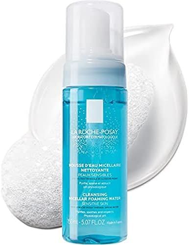 La Roche-Posay Foaming Micellar Cleansing Water and Gentle Makeup Remover, Balances pH, Soap & Al... | Amazon (US)