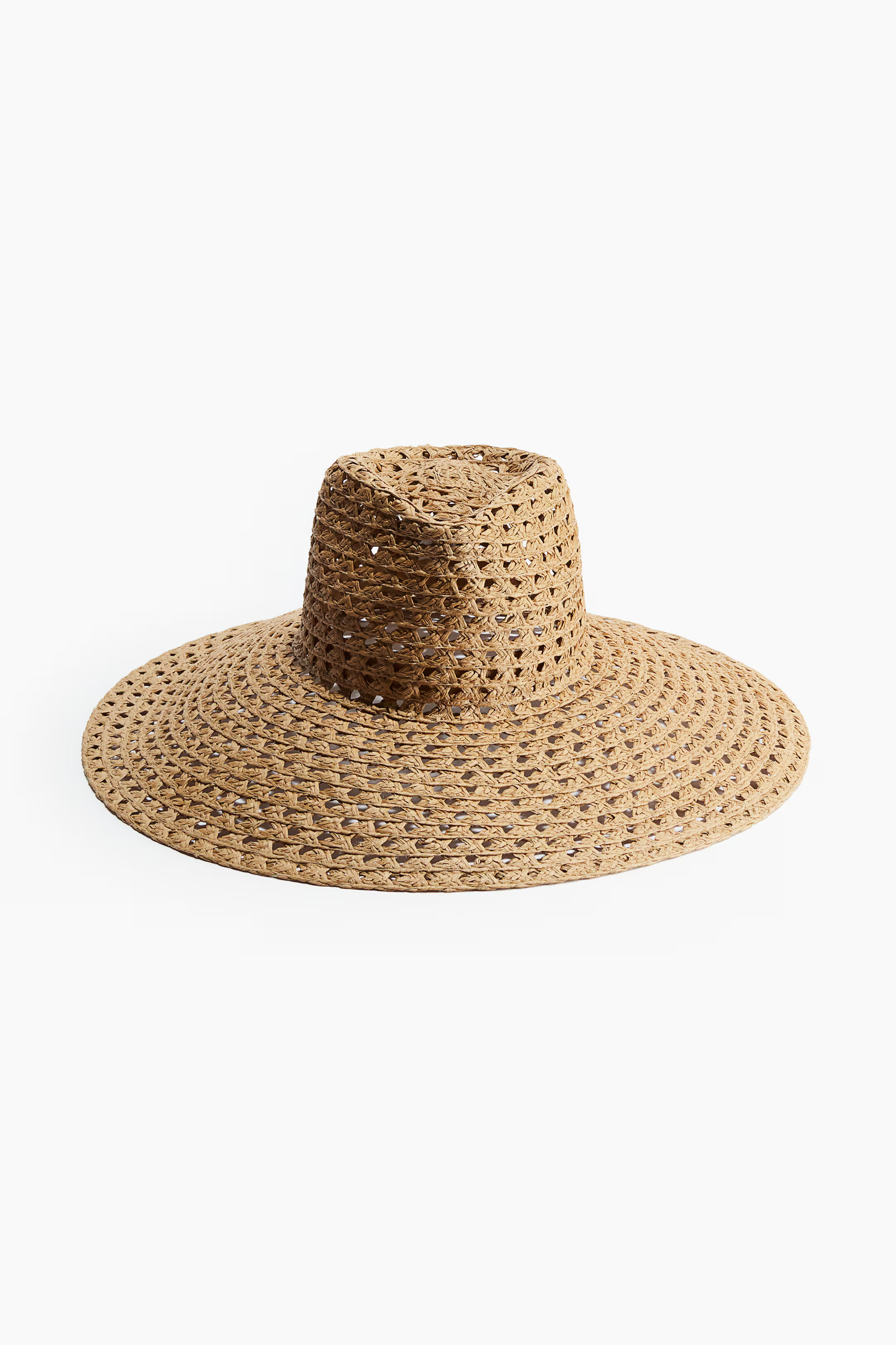 Wide brim straw hat | H&M (UK, MY, IN, SG, PH, TW, HK)