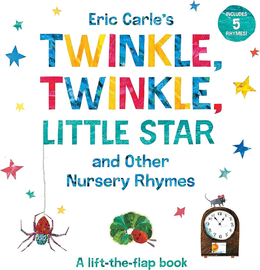 Eric Carle's Twinkle, Twinkle, Little Star and Other Nursery Rhymes: A Lift-the-Flap Book (The Wo... | Amazon (US)