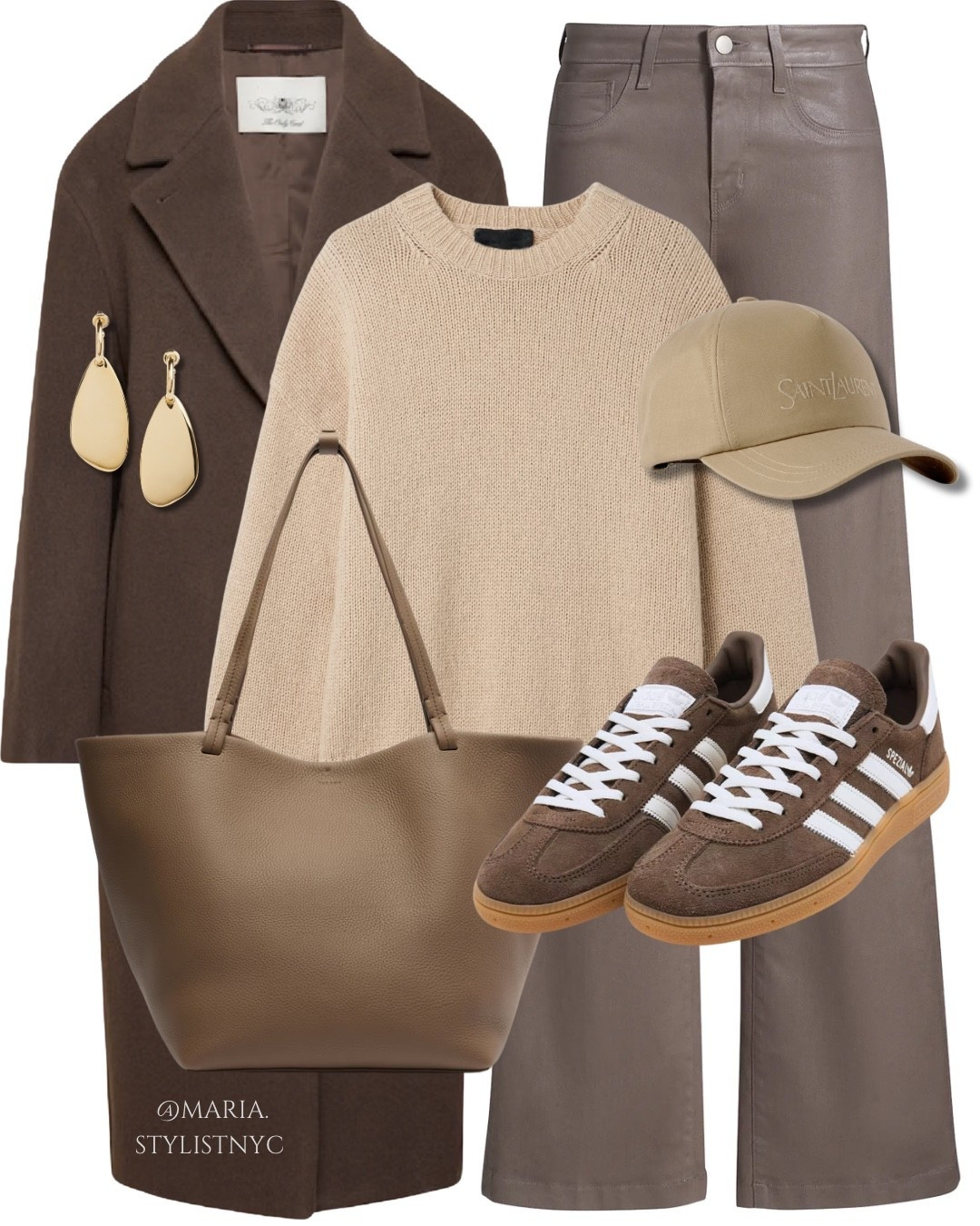 Brown outfit 🤎✨ Taupe jeans, sweater, sneakers, tote bag

#LTKShoeCrush #LTKItBag #LTKStyleTip