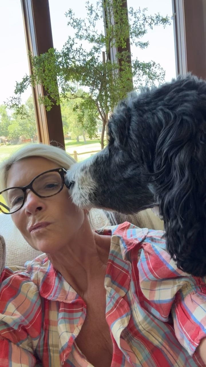 All dogs love me esp in the amazing plaid ruffle top from kohls!

#LTKootd #LTKOver40 #LTKSaleAlert