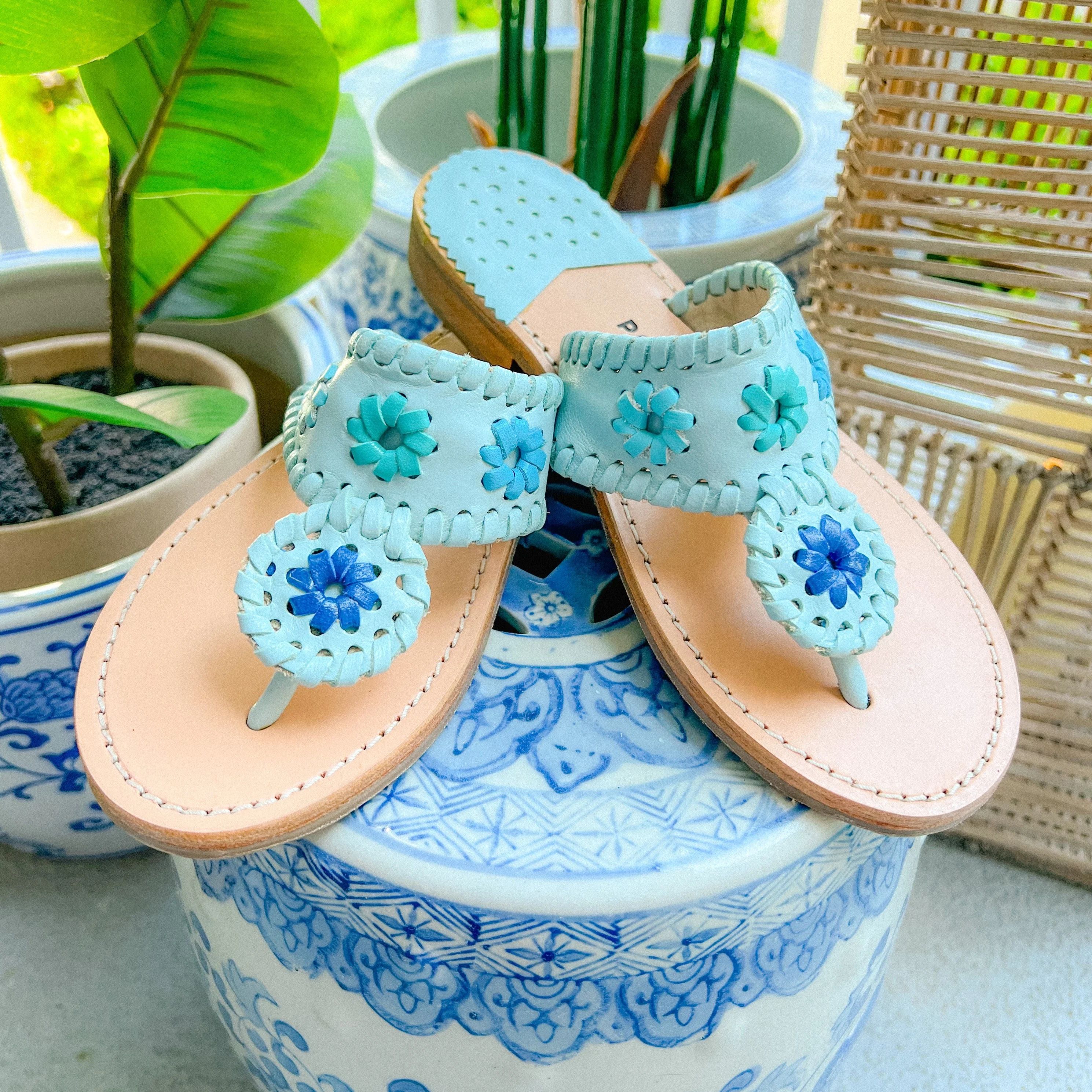 PB Blue Lover / Multi | Palm Beach Sandals