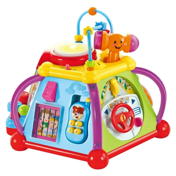 CifToys Musical Activity Cube Play Center Educational Learning Baby Toys - Walmart.com | Walmart (US)