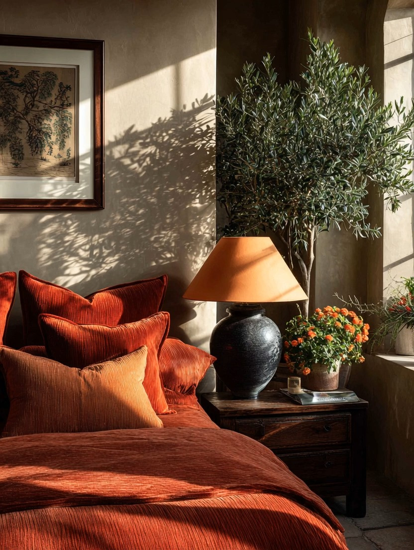 White Lotus energy… but make it bedroom.

Those oversized sculptural lamps from Season 3 in Thailand? Unforgettable.
This is that same bold, designer-level statement — rich, dramatic, and impossibly elegant.

A large ceramic base.
A warm oversized shade.
Soft golden light at night.
Sunlight dancing across textured walls during the day.

Pair it with rustic burgundy bedding and an olive tree in the corner for that layered, global, well-traveled look. This is not minimal. This is intentional. This is 2026 statement decor.

If you love bold interiors, this is your sign: go oversized.

#StatementLighting #WhiteLotusInspired #LuxuryBedroomDecor #OversizedLamp #BurgundyBedding #GlobalStyleHome #DesignerInteriors #WarmAndMoody #ElevatedLiving #HomeDecor2026 

 #LTKHome