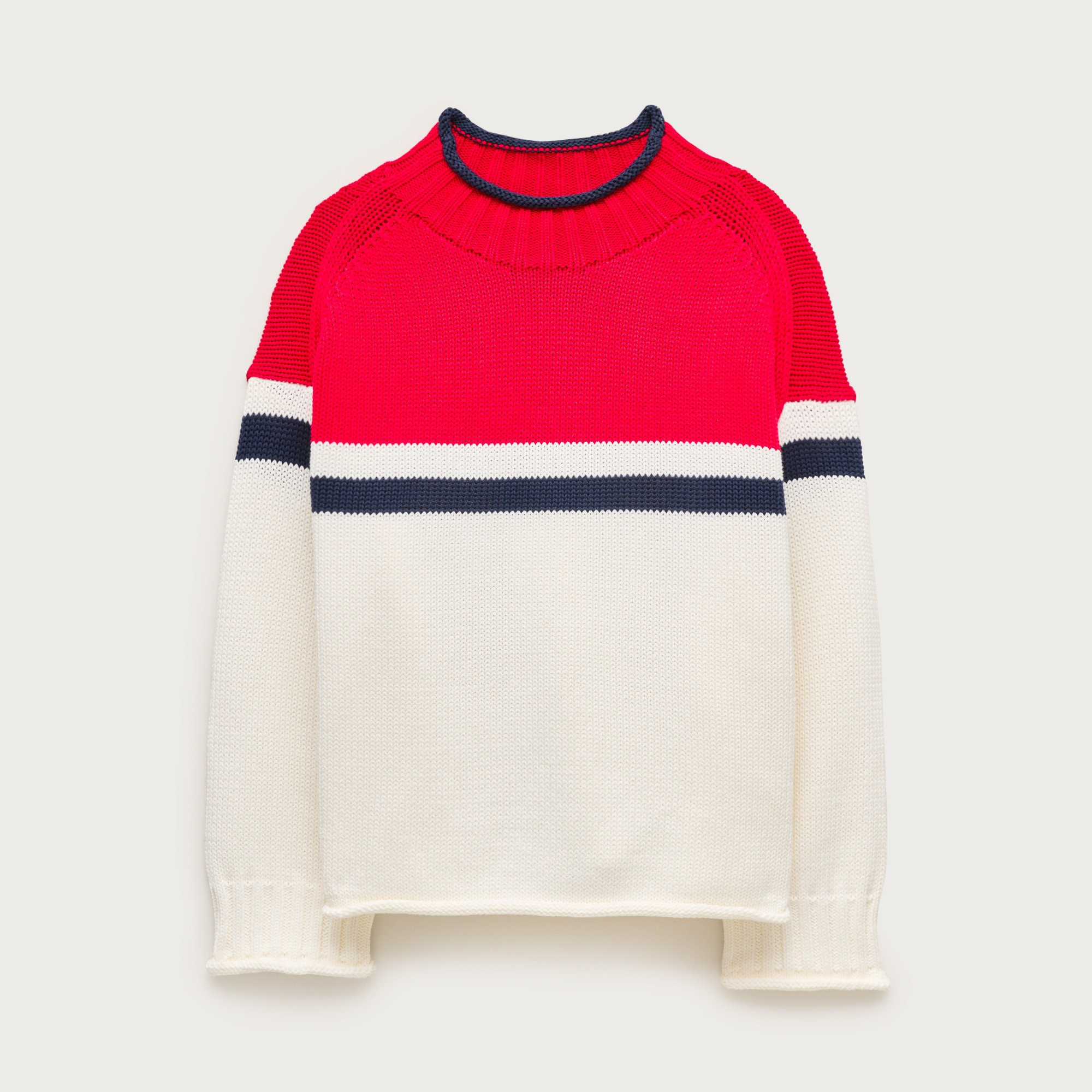2025 Rollneck&trade; in colorblock | J. Crew US