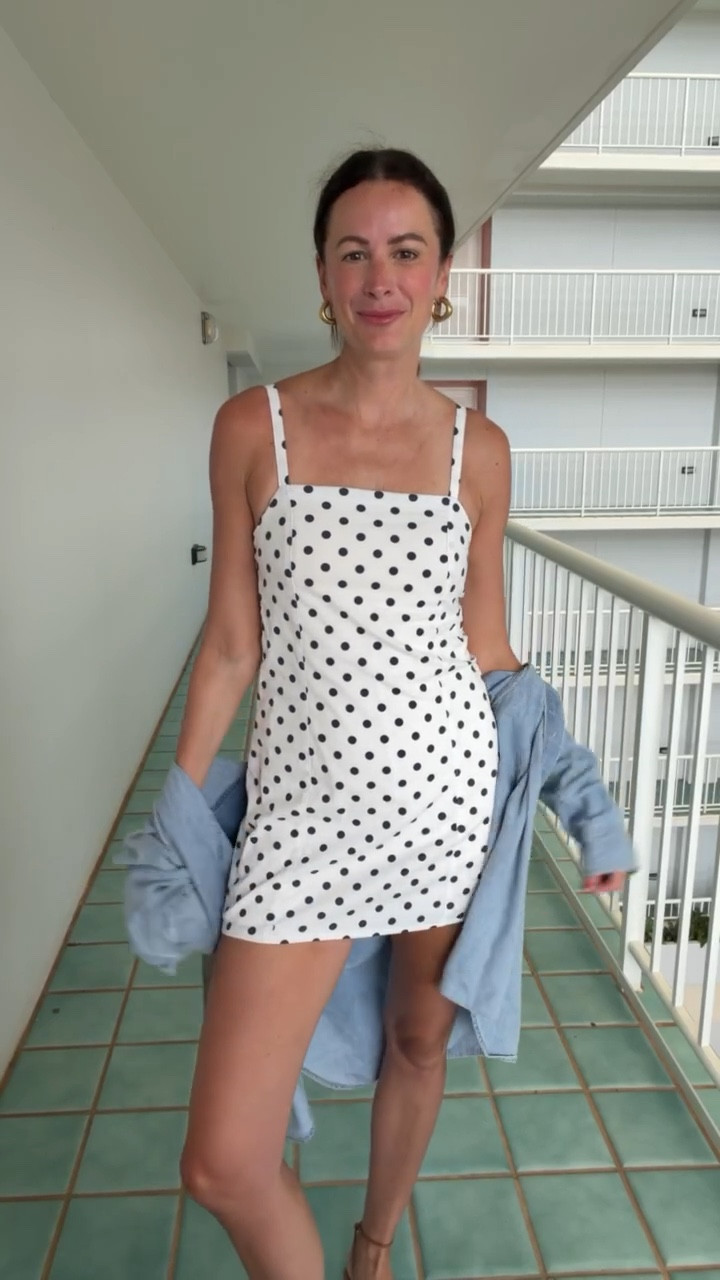 This polka dot mini dress is 20% off today and tomorrow! Grab it now and wear it all spring and summer!! I’m wearing an XS regular length! 

#LTKTall #LTKootd #LTKSaleAlert