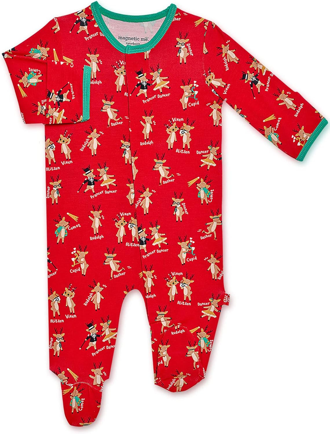 Magnificent Baby Magnetic Me Modal Magnetic Fastener Footie | Amazon (US)