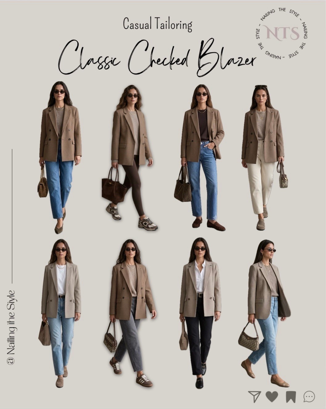 ✨Classic Checked Blazer✨

#LTKautumn #LTKstyletip #LTKjeans